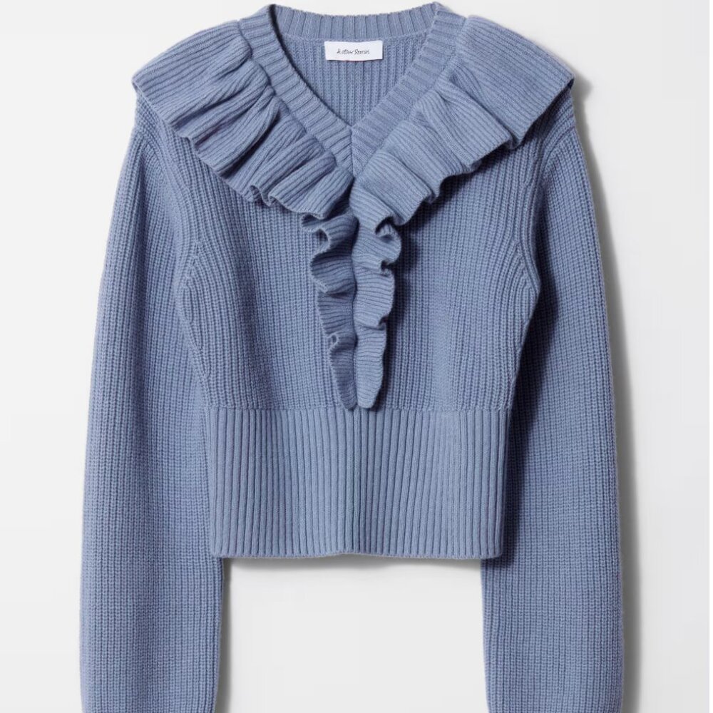 &Other Stories Ruffled Jumper